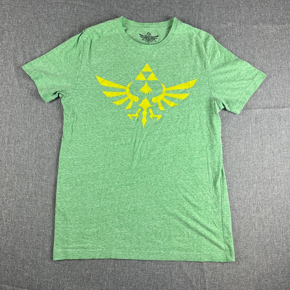 Legend Of Zelda T Shirt Small Green Skyward Sword Nintendo Retro